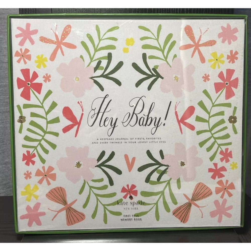 Kate Spade New York Baby Girl First Year Book